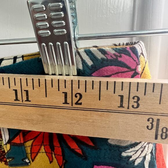 Free People Tessa Tapered Floral Trousers Multicolor Size 4 NEW - Picture 5 of 11